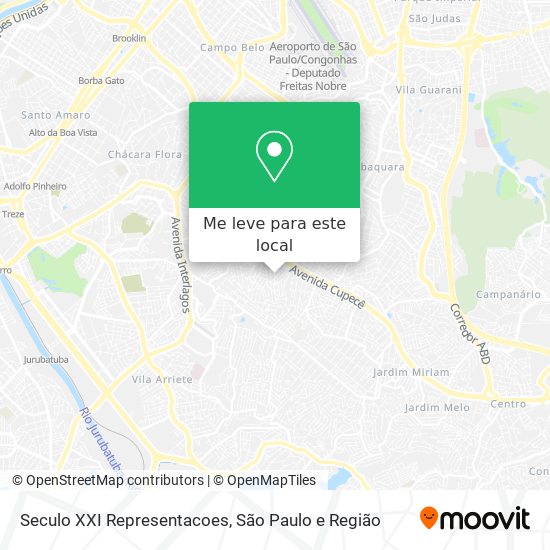 Seculo XXI Representacoes mapa