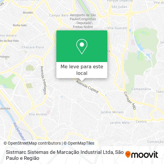 Sistmarc Sistemas de Marcação Industrial Ltda mapa