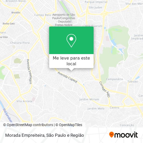 Morada Empreiteira mapa