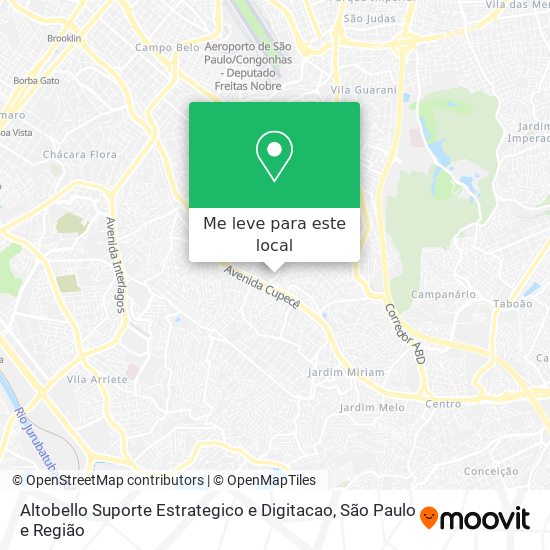 Altobello Suporte Estrategico e Digitacao mapa