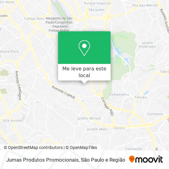 Jumas Produtos Promocionais mapa