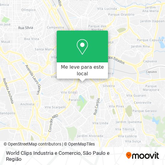 World Clips Industria e Comercio mapa