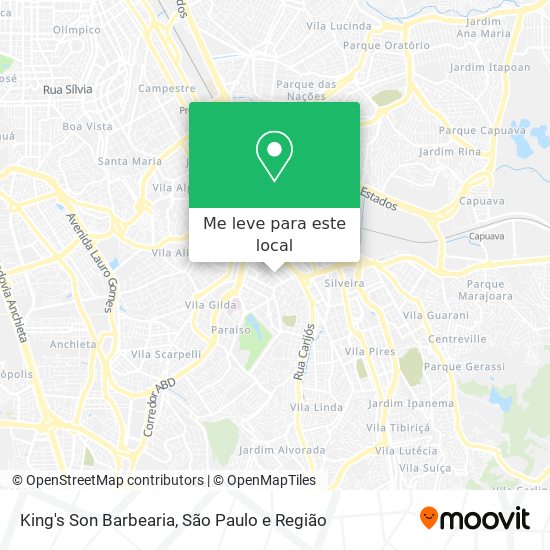 King's Son Barbearia mapa