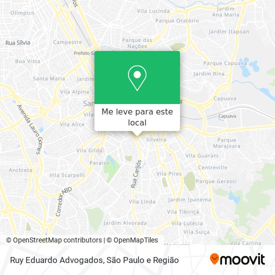 Ruy Eduardo Advogados mapa