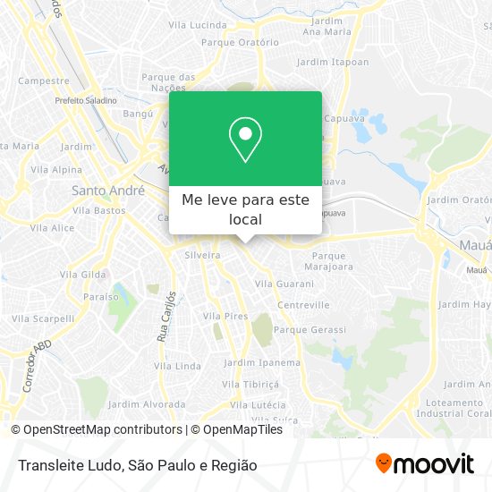 Transleite Ludo mapa