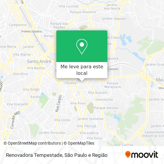 Renovadora Tempestade mapa