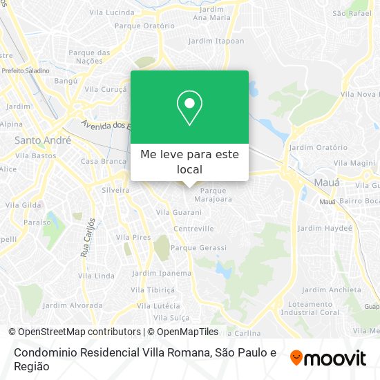Condominio Residencial Villa Romana mapa