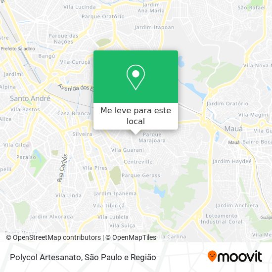 Polycol Artesanato mapa