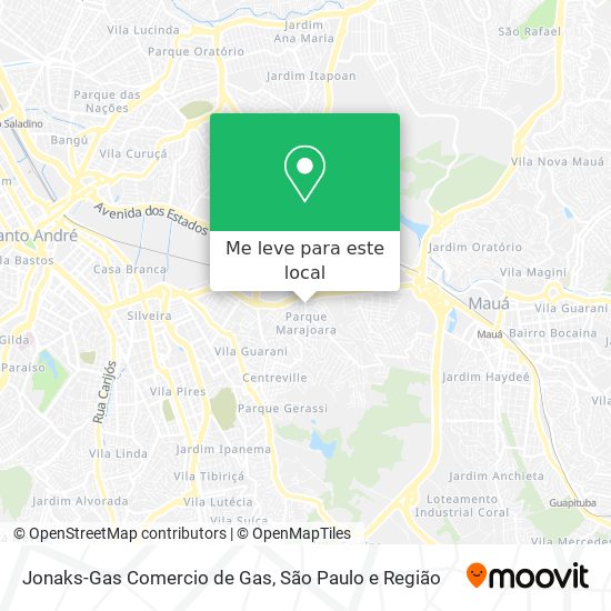 Jonaks-Gas Comercio de Gas mapa