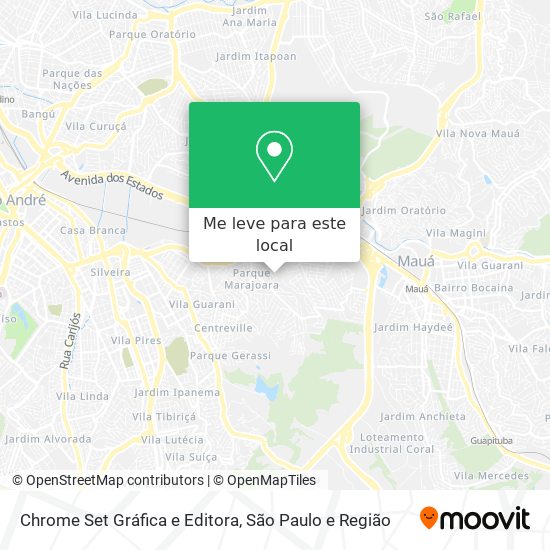 Chrome Set Gráfica e Editora mapa