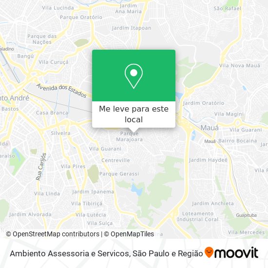 Ambiento Assessoria e Servicos mapa