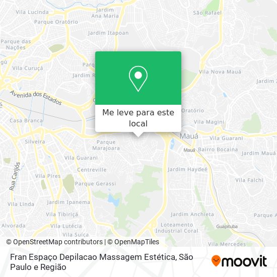 Fran Espaço Depilacao Massagem Estética mapa