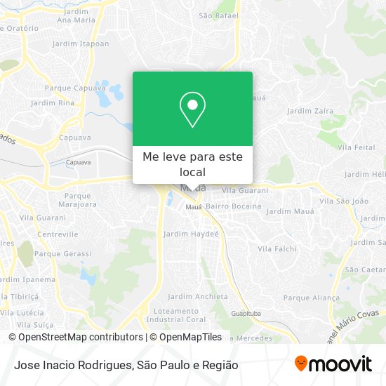 Jose Inacio Rodrigues mapa