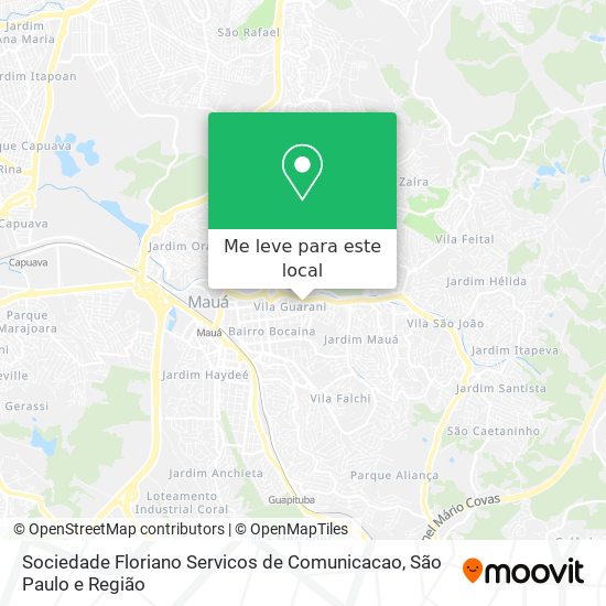 Sociedade Floriano Servicos de Comunicacao mapa