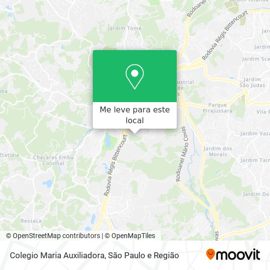Colegio Maria Auxiliadora mapa