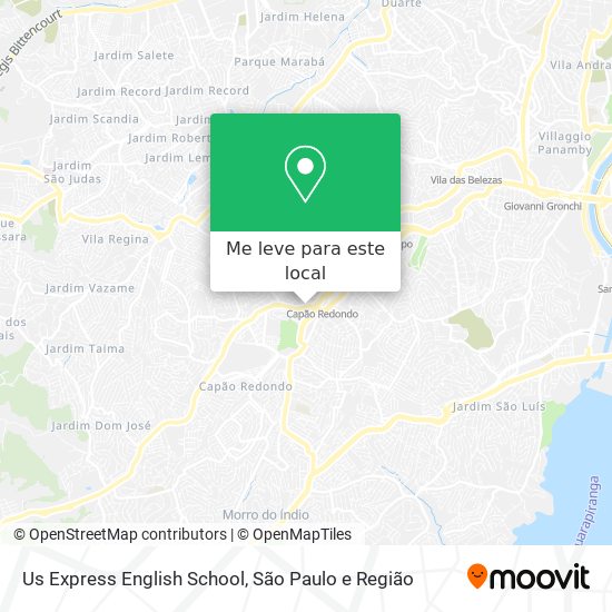 Us Express English School mapa