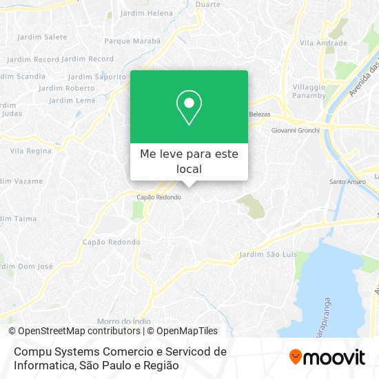 Compu Systems Comercio e Servicod de Informatica mapa