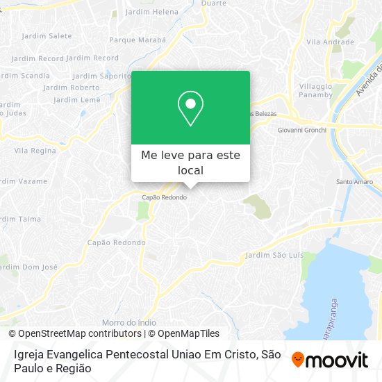 Igreja Evangelica Pentecostal Uniao Em Cristo mapa