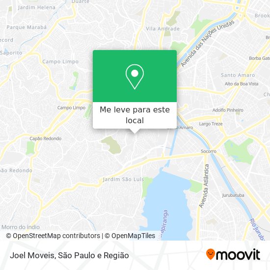 Joel Moveis mapa