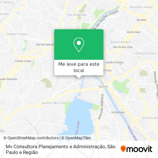 Mv Consultora Planejamento e Administração mapa