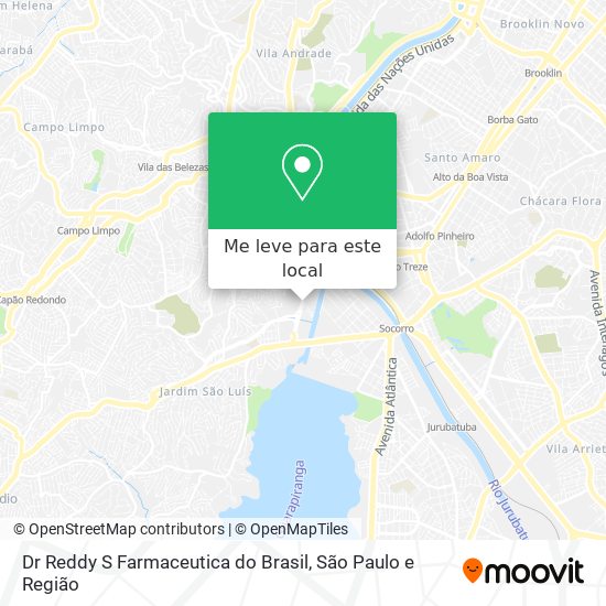 Dr Reddy S Farmaceutica do Brasil mapa