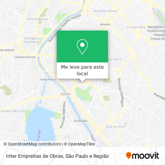 Iriter Empreitas de Obras mapa