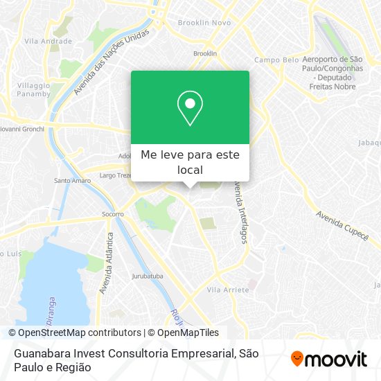 Guanabara Invest Consultoria Empresarial mapa