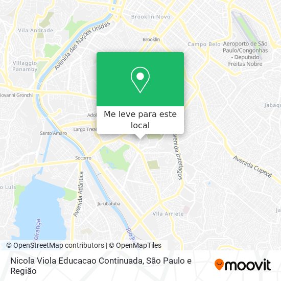 Nicola Viola Educacao Continuada mapa