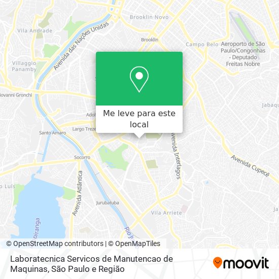 Laboratecnica Servicos de Manutencao de Maquinas mapa