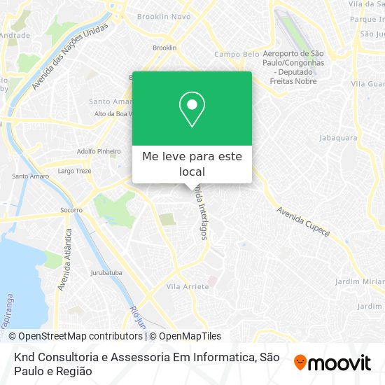 Knd Consultoria e Assessoria Em Informatica mapa