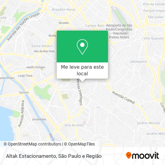 Altak Estacionamento mapa