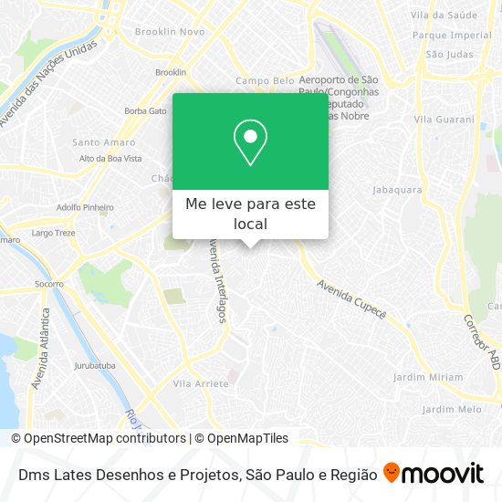 Dms Lates Desenhos e Projetos mapa