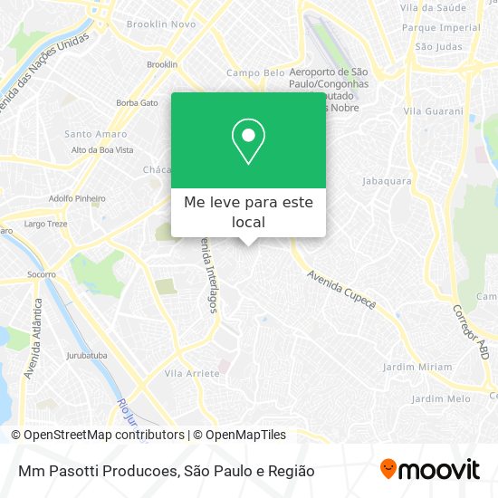 Mm Pasotti Producoes mapa