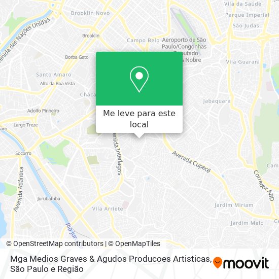 Mga Medios Graves & Agudos Producoes Artisticas mapa