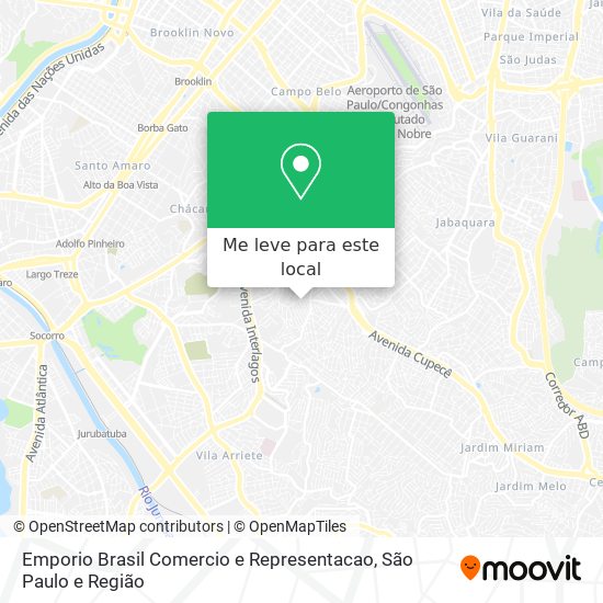 Emporio Brasil Comercio e Representacao mapa