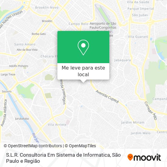 S.L.R. Consultoria Em Sistema de Informatica mapa