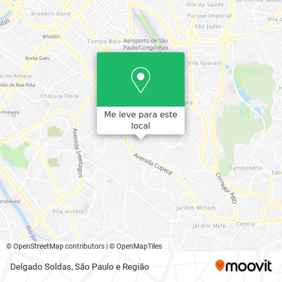 Delgado Soldas mapa