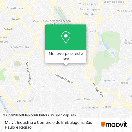 Malvit Industria e Comercio de Embalagens mapa