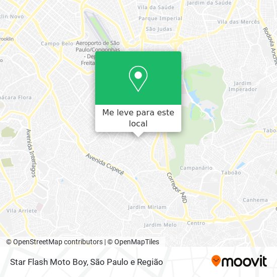 Star Flash Moto Boy mapa