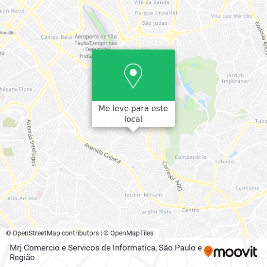 Mrj Comercio e Servicos de Informatica mapa