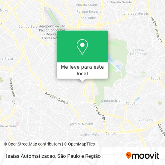 Isaias Automatizacao mapa