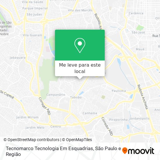 Tecnomarco Tecnologia Em Esquadrias mapa