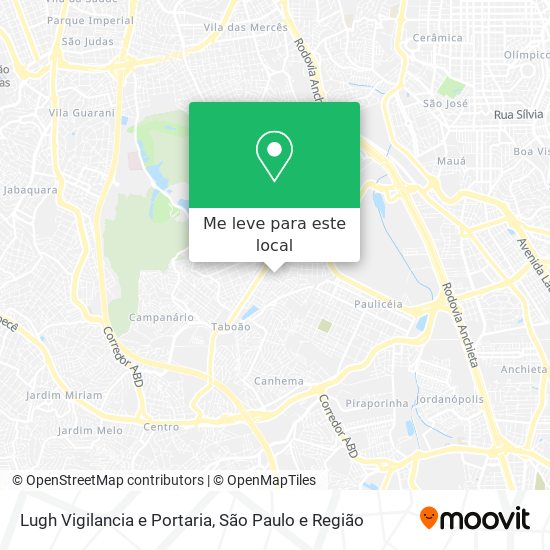 Lugh Vigilancia e Portaria mapa