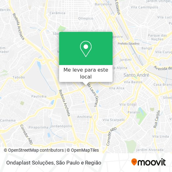 Ondaplast Soluções mapa