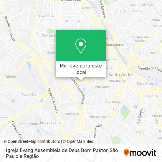 Igreja Evang Assembleia de Deus Bom Pastor mapa