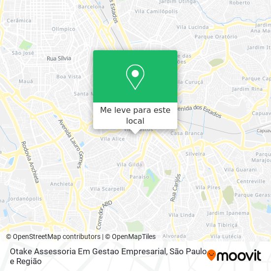 Otake Assessoria Em Gestao Empresarial mapa