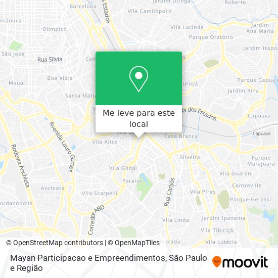 Mayan Participacao e Empreendimentos mapa