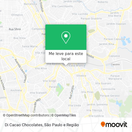 Di Cacao Chocolates mapa