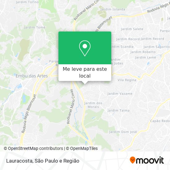 Lauracosta mapa