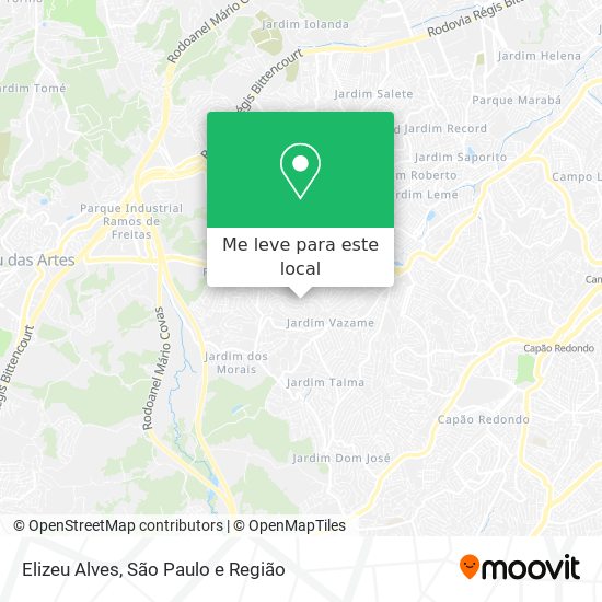 Elizeu Alves mapa